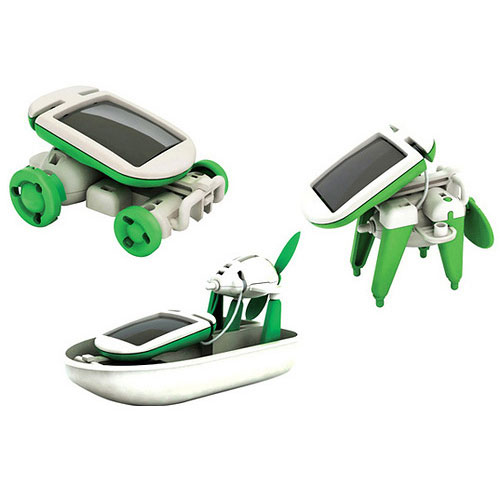 6-in-1 Educational Solar Robot STEM Kit