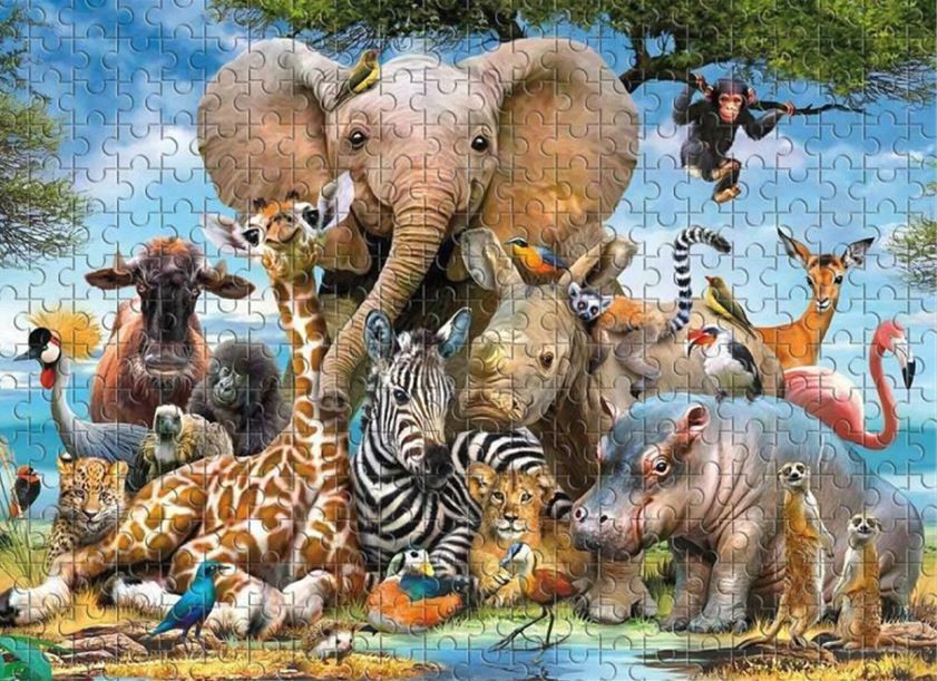 Animal World Jigsaw Puzzle - 1000 Pieces