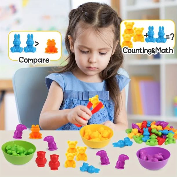 Children’s Color Sorting & Counting Toy Set