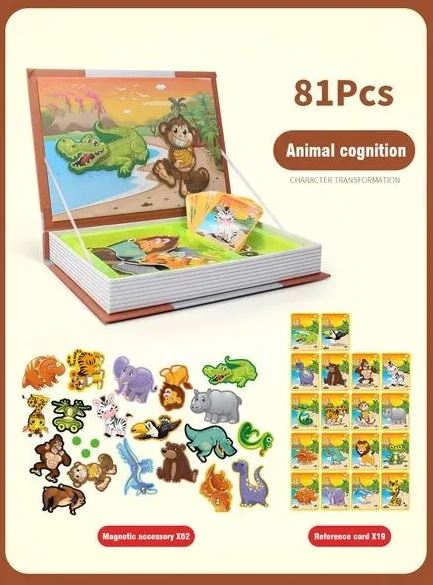 Magnetic Book - Animal