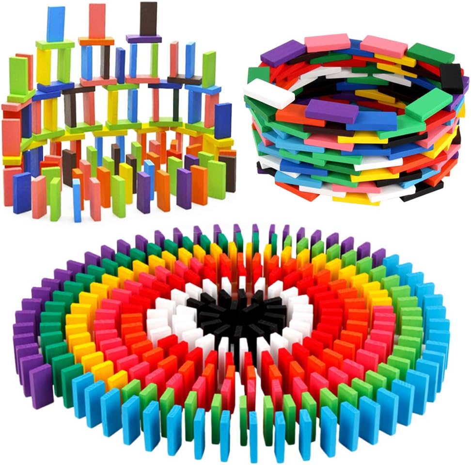 Wooden Dominos 120 Blocks