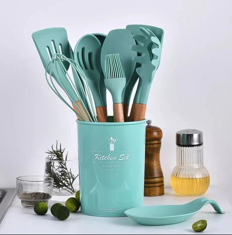 Silicone Kitchen Utensil Set