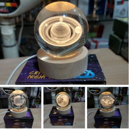 Night Light - 3d Crystal Ball