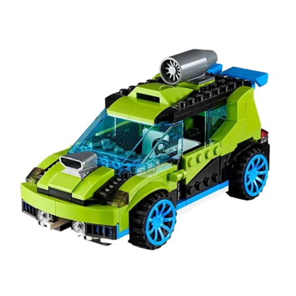 Rocket Rally Car Lego Building Blocks - 3128