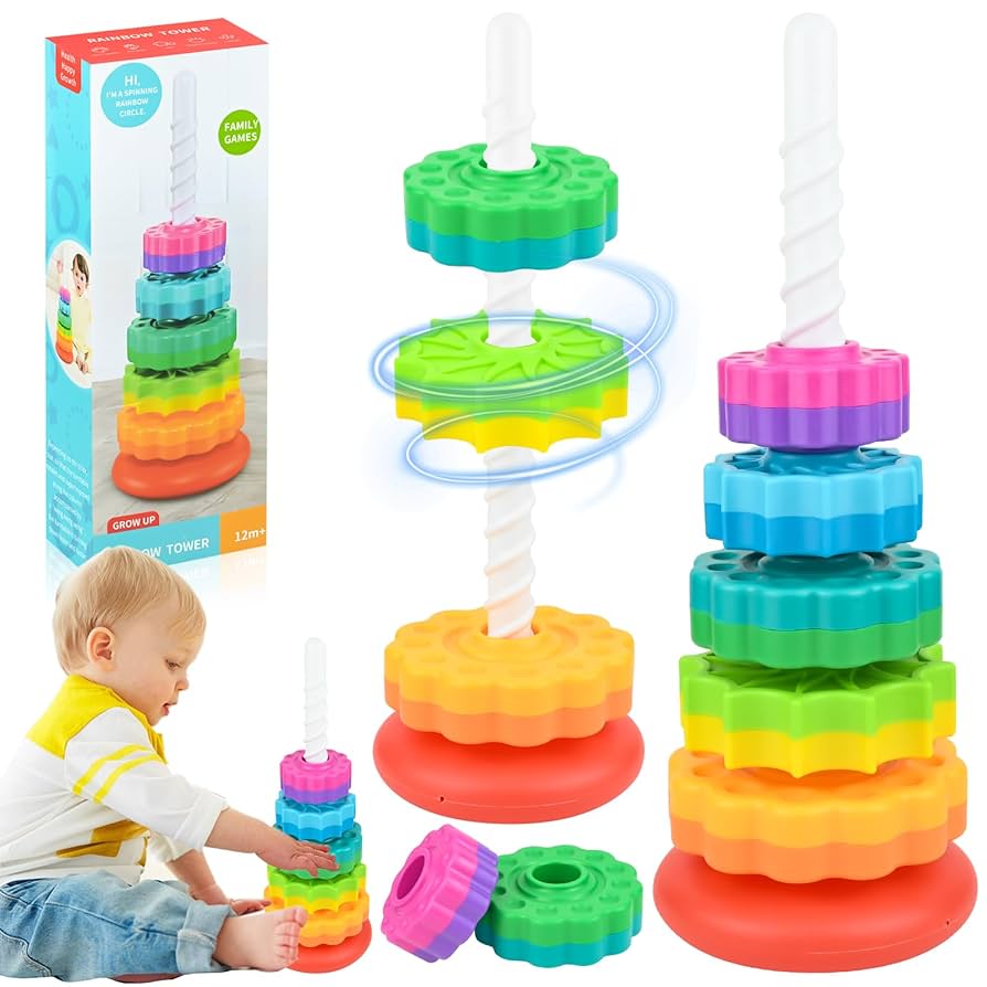 Twister Tower Stacking Gear for Toddlers