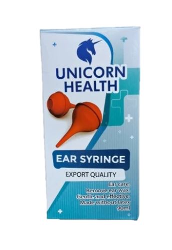 Ear Syringe Bulb 90ml - Removes Ear Wax and Debris