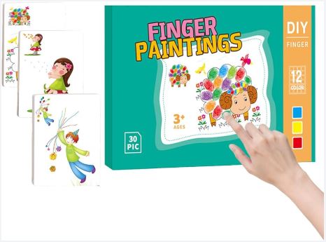 Finger Painting for Kids