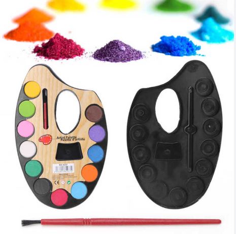 Artist Color Palette Painting Tray