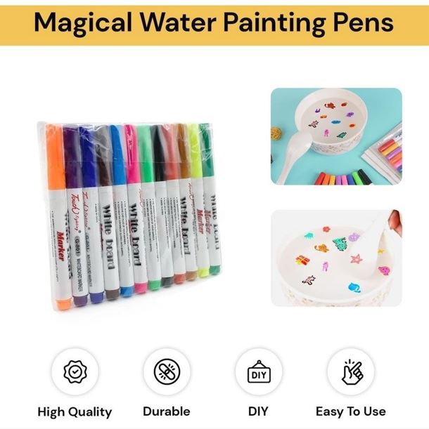 Floating WaterColor Markers - 12