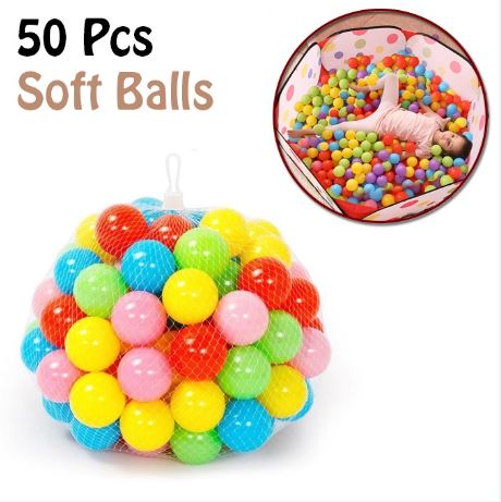 Pack of 50 Soft Plastic Balls