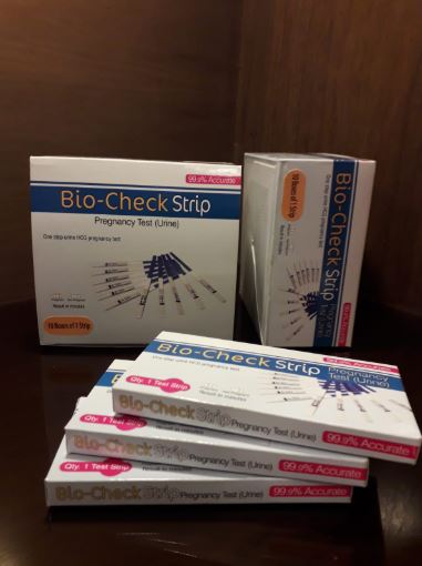 Pregnancy Test Strip, Pack of 10 (Urine) Testing Strips