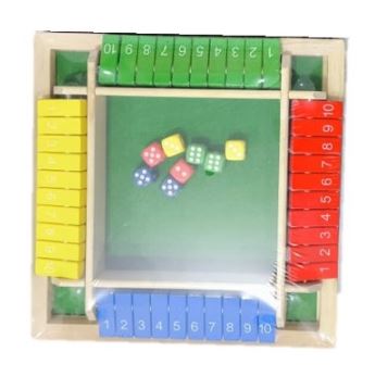 Shut the Box Wooden Board Game