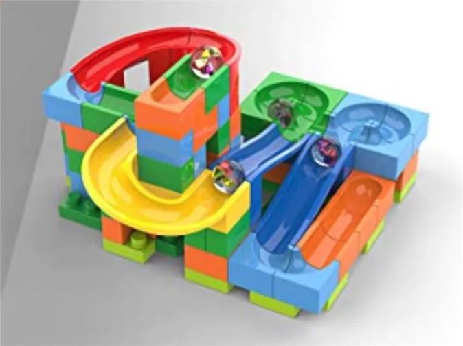 Track Maze Marble Run - 98 Pieces
