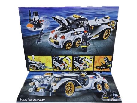Batman & Penguin Lego Blocks