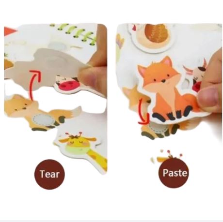 Montessori Educational Busy Book - 14 Pages