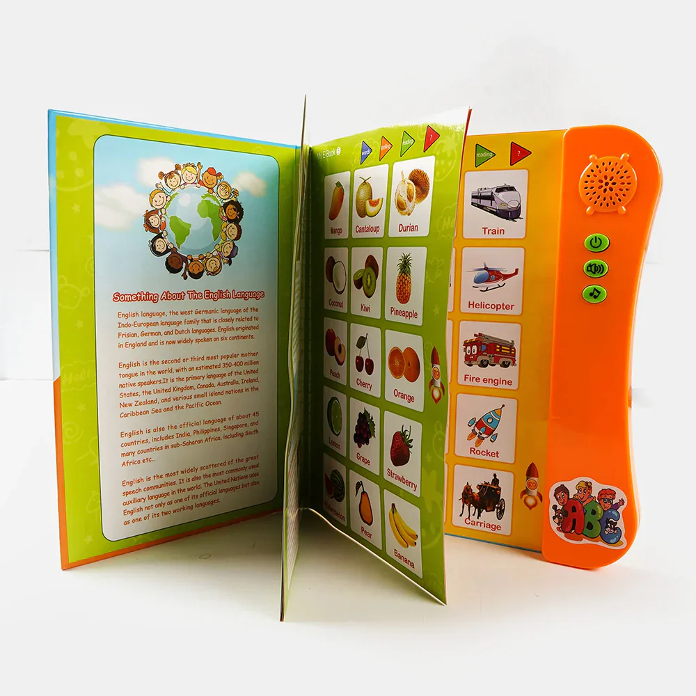 Interactive E-Book English Learning for Toddlers
