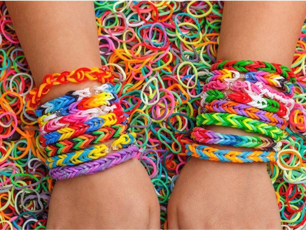 Colorful Loom Bands Kit - Lacing Beads