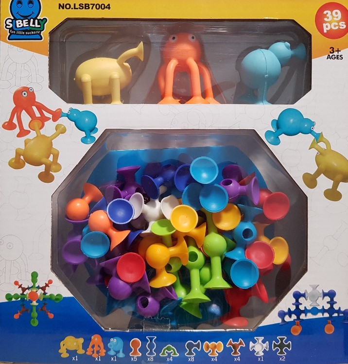 SLBelly Silly Suckers Suction Cup - 39 Piece