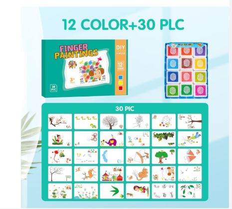 Finger Painting for Kids