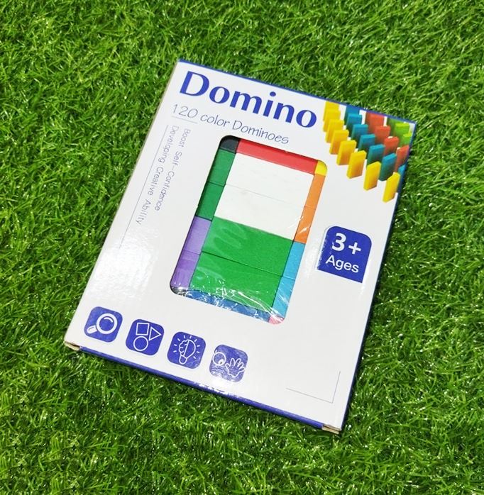 Wooden Dominos 120 Blocks