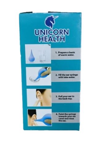 Ear Syringe Bulb 90ml - Removes Ear Wax and Debris
