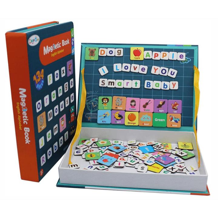 Magnetic Book English Alphabet Letters