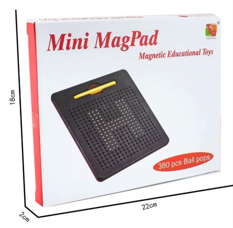 Magnetic Beads Writing Board with Stylus Pen