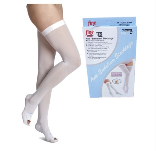 Anti-Embolism Stockings Medical Compression for Deep Vein Thrombosis (DVT)