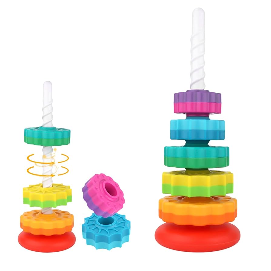 Twister Tower Stacking Gear for Toddlers