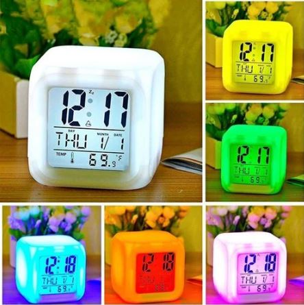 Digital Table Clock - Multifunctional