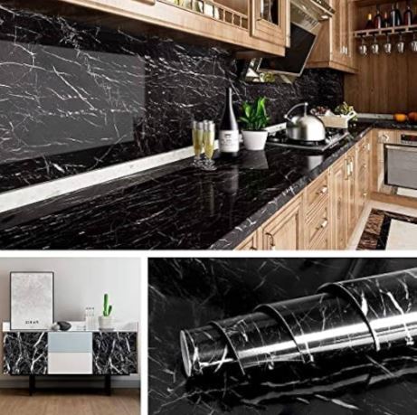 Waterproof Marble Texture Wallpaper Sheet