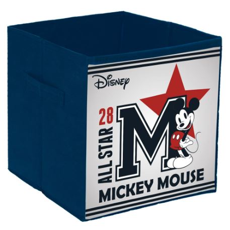 Foldable Toy Box with Lid & Handles