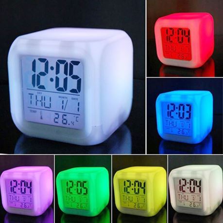 Digital Table Clock - Multifunctional