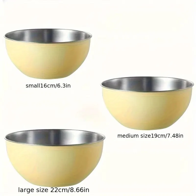 Stainless Steel Mixing Bowls Set