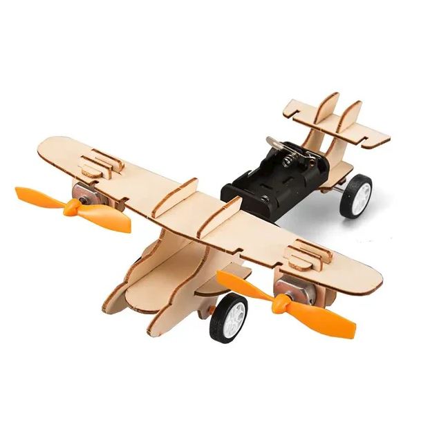 STEM Assemble Twin-Screw Aircraft