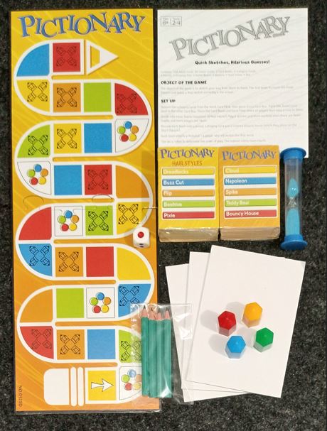 Pictionary Board Game 2 in 1