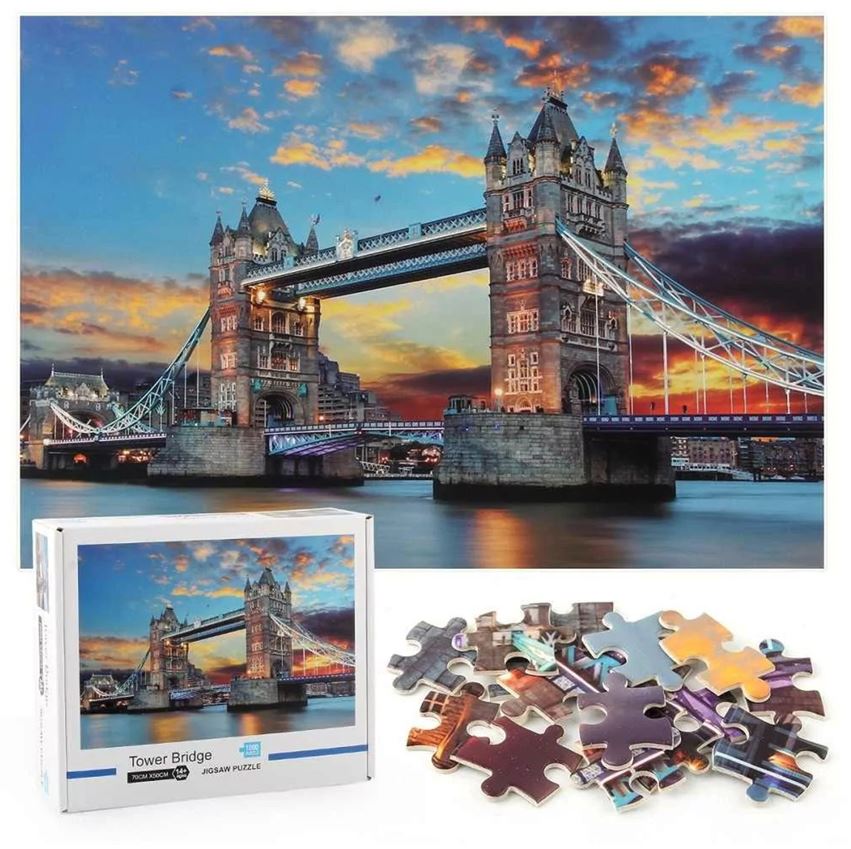 London Tower Bridge Jigsaw Puzzle - 1000 Pieces