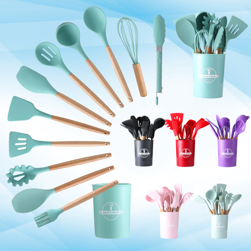 Silicone Kitchen Utensil Set