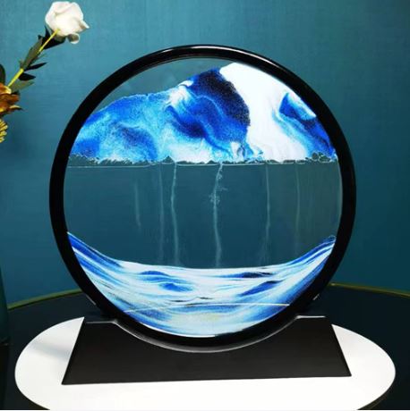 Electric 360° Sand Painting 3d Hourglass 