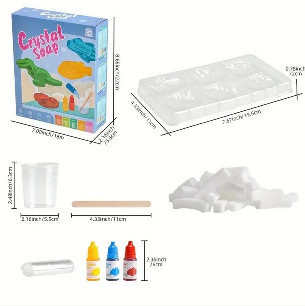 Crystal Soap DIY Craft Kit