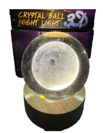 Night Light - 3d Crystal Ball