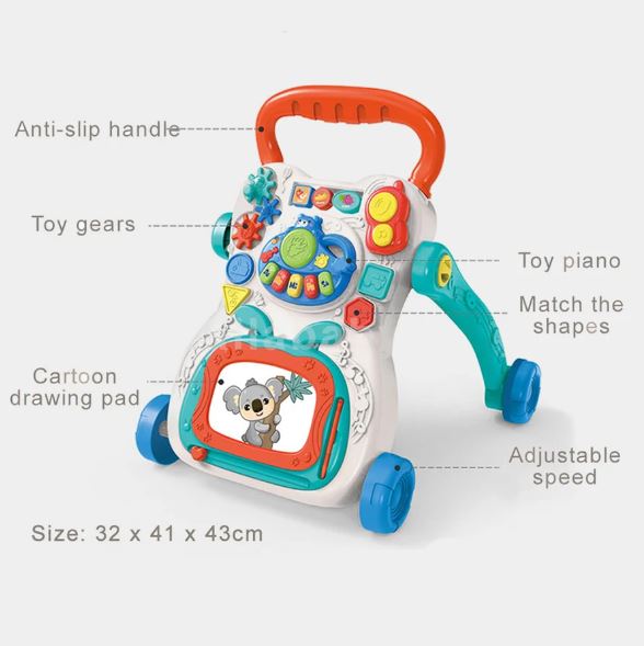 Baby Musical Walker with Activity Panel