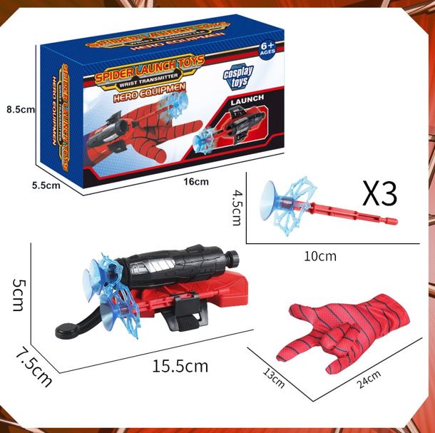 Spider-Man Web Shooter Glove Set