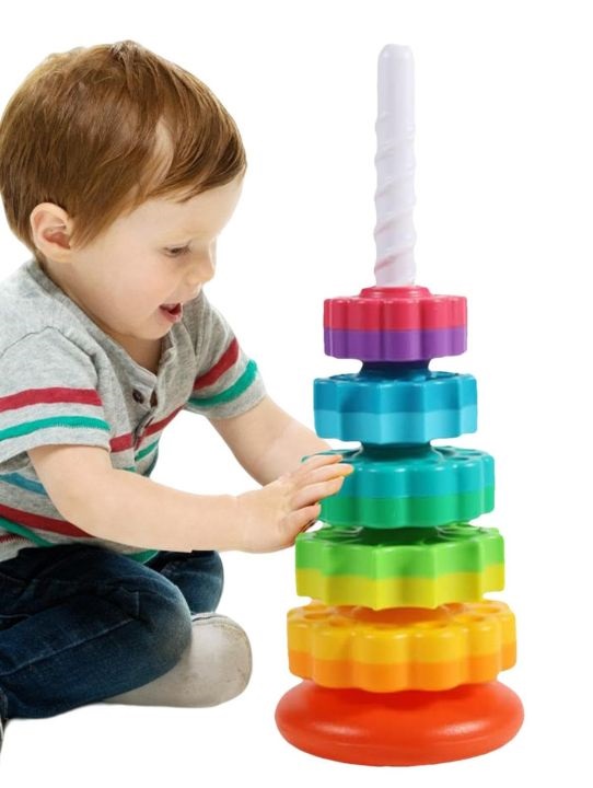 Twister Tower Stacking Gear for Toddlers