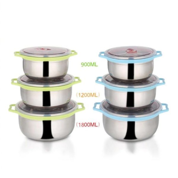 Stainless Steel Food Storage Container Set