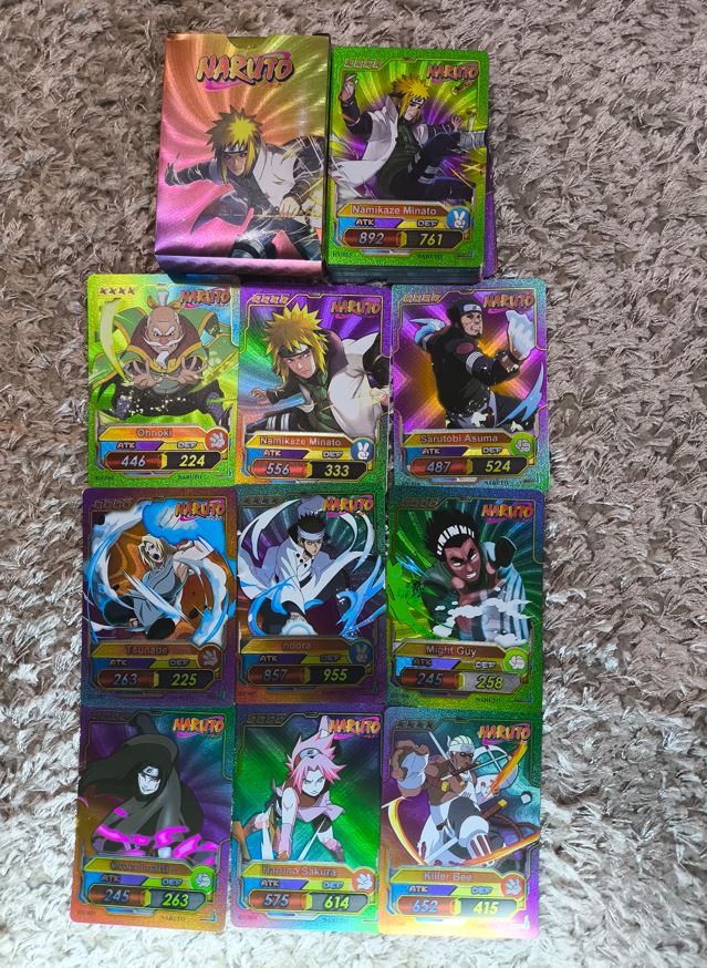 Naruto Collectible Trading Card Set