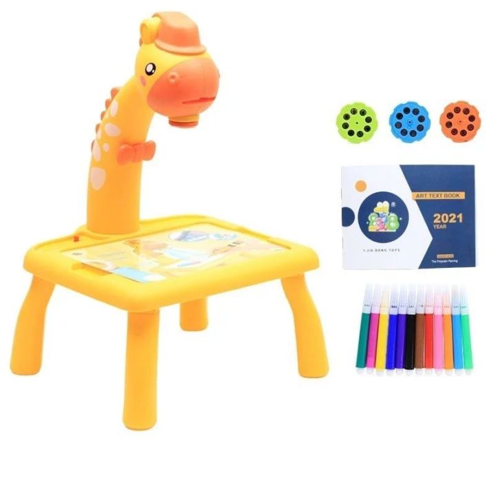 Giraffe Projection Painting Table Set
