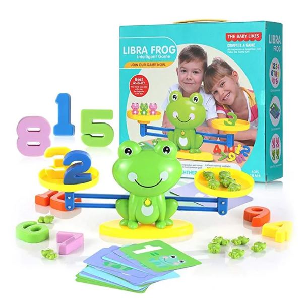 Libra Frog Educational Balance Game