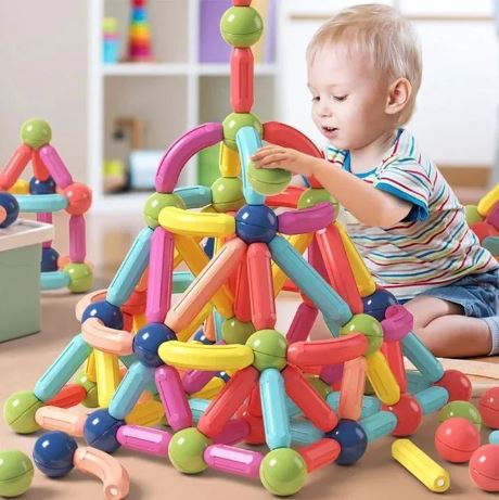 Magnetic Building Blocks Set