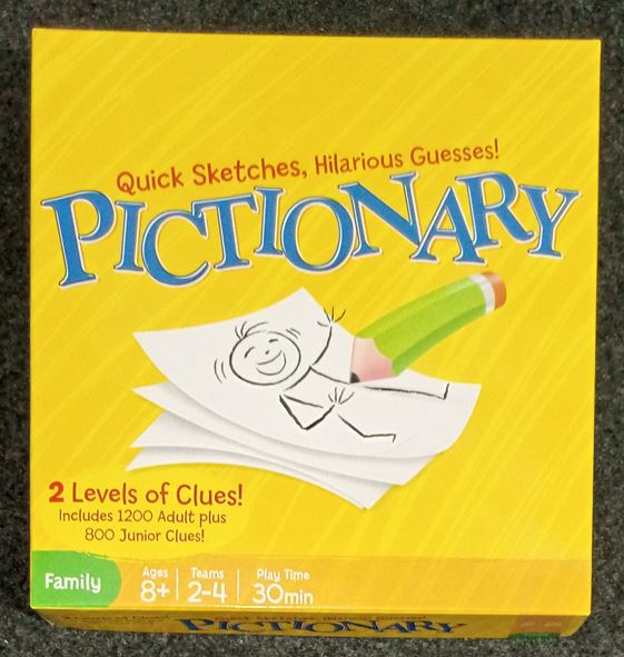 Pictionary Board Game 2 in 1